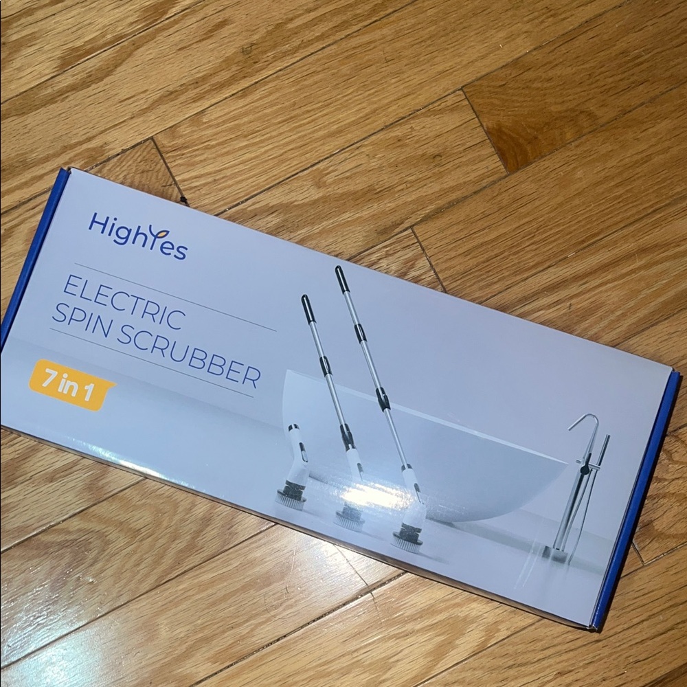 HighYes Electric Spin Scrubber 7-in-1